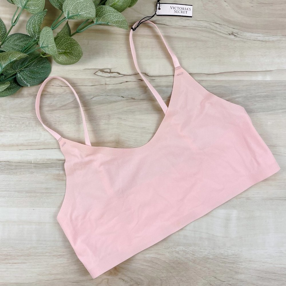 2/$30 Victoria's Secret Pink Wireless Scoopneck Seamless Bralette